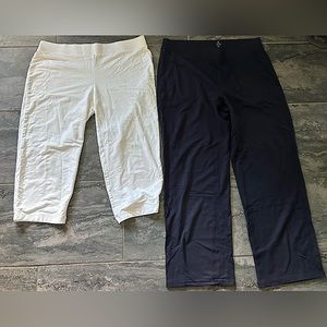 Talbots and Pure jill leggings and capris leggings size XL